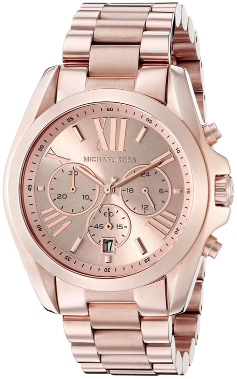 michael kors bradshaw rose gold|michael kors bradshaw chronograph.